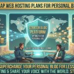 best cheap web hosting plans for starting a personal blog