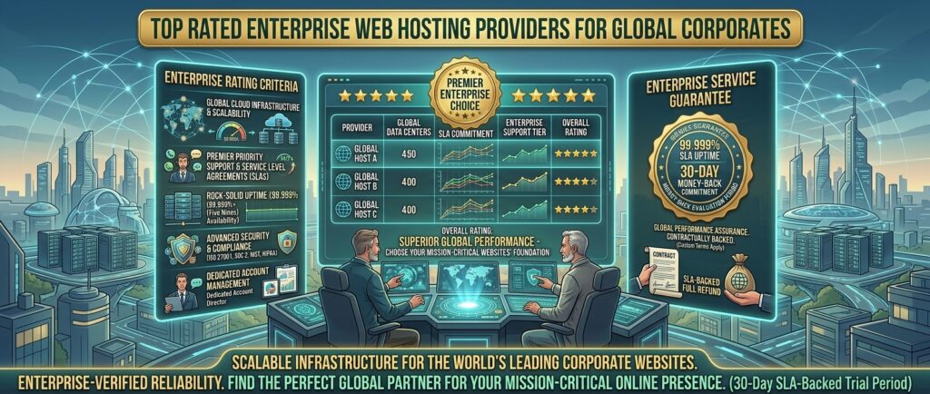 best enterprise web hosting companies for large corporate websites