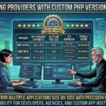 top web hosting providers with custom php version selector tools