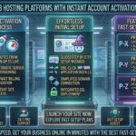 top web hosting platforms with instant account activation and setup