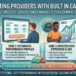 top rated web hosting providers with built in caching optimization